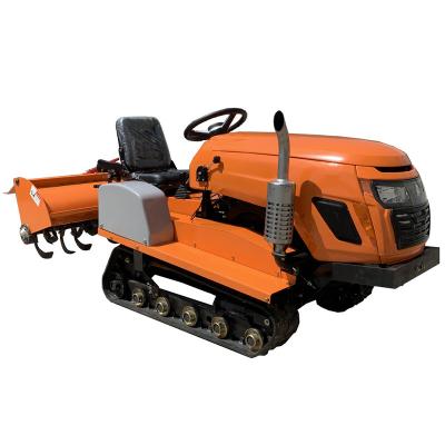 China High Quality Tractor Farms Equipment 40hp 50hp 60hp 70hp Farm Tractor Rubber Tractor for sale