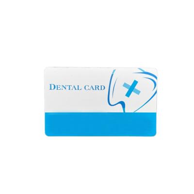 China Waterproof / factory price f08 chip 13.56mhz waterproof dental hospital health card for sale