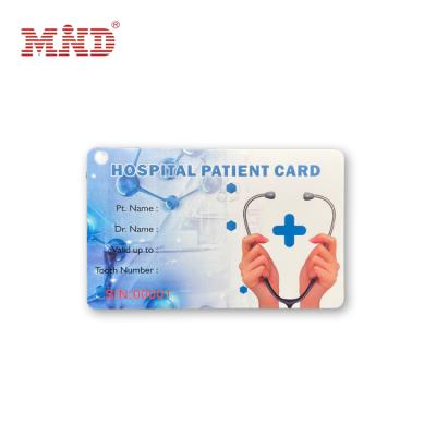 China Patient card original health management waterproof/hospital raincoat for sale