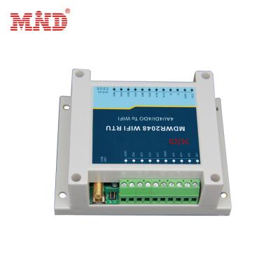 China ESP32 WiFi Module 4 Wireless Digital I/O Relay Control Box Remote Industrial Controller with Alarming Timing Long: 145mm Wide: 90mm High: 40mm Weight: 200g for sale