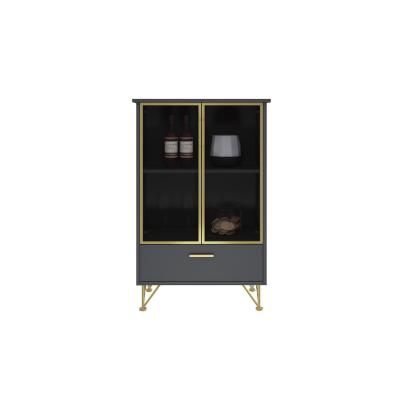 China Hored Furniture Living Room Furniture Aluminum Alloy Buffet Cabinet Recyclable Whiskey Cabinet for sale