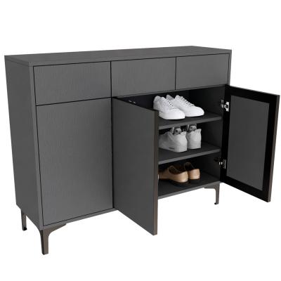 China Expandable Space Saving Aluminum Multilayer Household Shoes Cabinet for sale