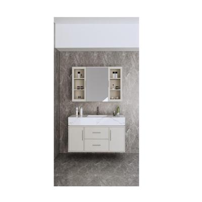 China China Manufacturer Contemporary Bathroom Cabinet Aluminum Hotel Bathroom Mirror Cabinet for sale