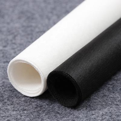 China Factory Wholesale SMMSS PP Spunbound Waterproof Nonwoven Fabrics Black White 80GSM Polypropylene Recycled Nonwoven Fabric Rolls for sale