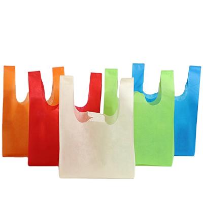 China Customized Recyclable Wholesale Reusable Customized Eco-Friendly Printing Heat Seal Non Woven Fabric Eco-Friendly Shopping Bag for sale