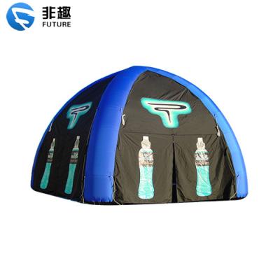 China Outddor events inflatable camping tent, four corners tent, event advertising dome tent for sale