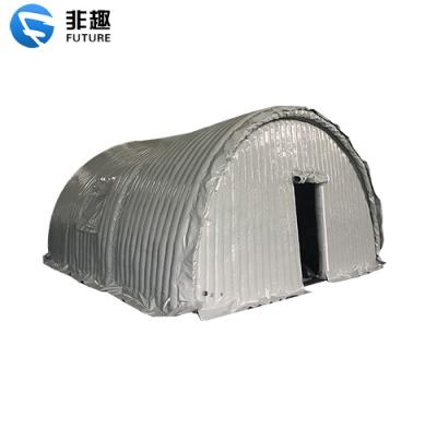 China Diagonal tying type outdoor giant inflatable tent for camping, event advertising tent. Commercial glamping exhibition tent for sale