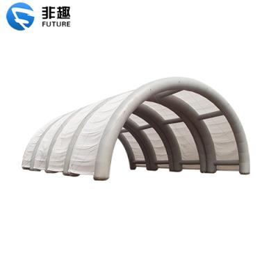 China Diagonal bracing type giant shed.inflatable glamping inflatable mobile warehouse for sale