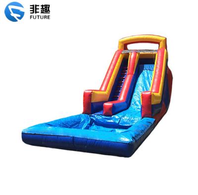 China Outdoor water fun inflatable water slide with swimming pool. Inflatable water park. High quality and cheap price for sale