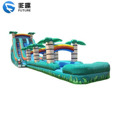 China Outdoor water fun outdoor jungle inflatable water slide.inflatable water park for kid and adult.manufacturer factory price for sale