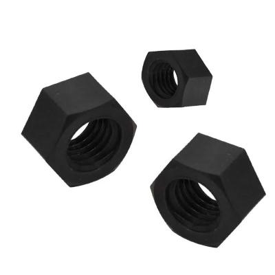 China Heavy Industry Premium DIN934 Hex Nuts - Black Oxide - Durable Fastening Material for sale