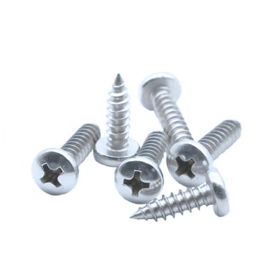 China DIN 7981 Phillips Pan /Button Pan Head Self Tapping Screw With Cross Recess - ISO 7049 Self Tapping Screw for sale