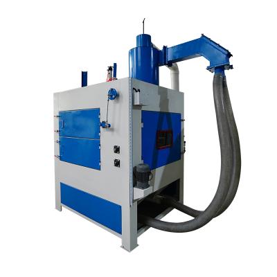 China Building Material Stores Automatic Rotary Table Sand Blasting Device Rust Remove for sale