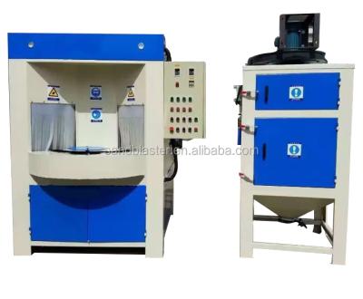 China Construction Material Stores Intermittent Automatic Sandblasting Machine For Bottle for sale