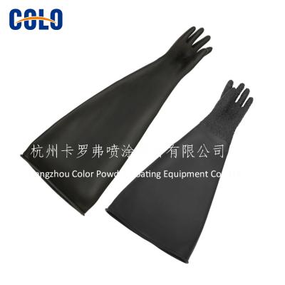 China Sand Blasting Gloves COLO-62-B Abrasive Wet Sand Blasting Gloves for sale