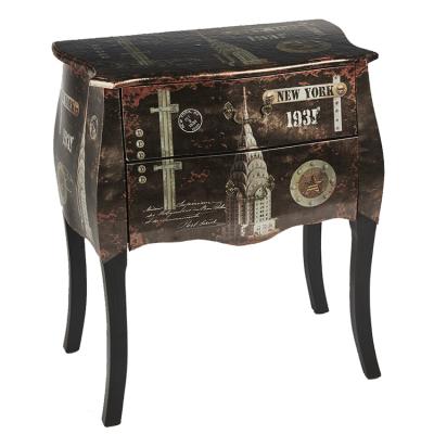 China Eco - Friendly Retro Antique Wood Cabinet Vintage Chest Home Decoration Furniture for sale