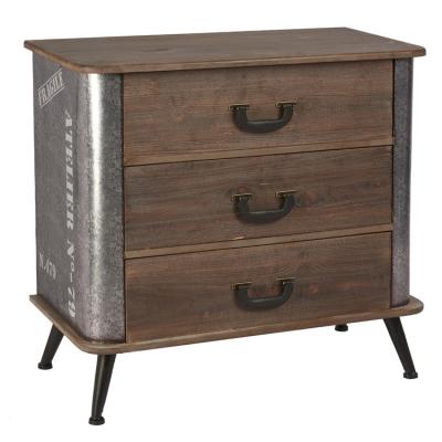 China Vintage And Durable Industrial Brown Wood Bedroom Furniture Wholesale for sale