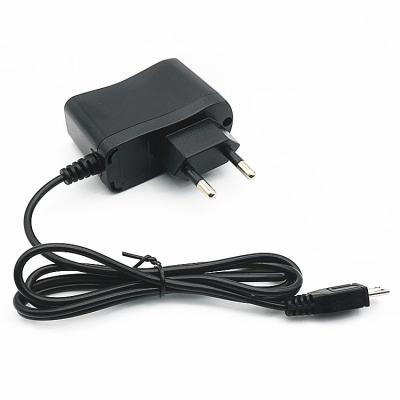 China comprimento padrão europeu do ABS 1m do carregador do fio de 5V500mA USB Android à venda