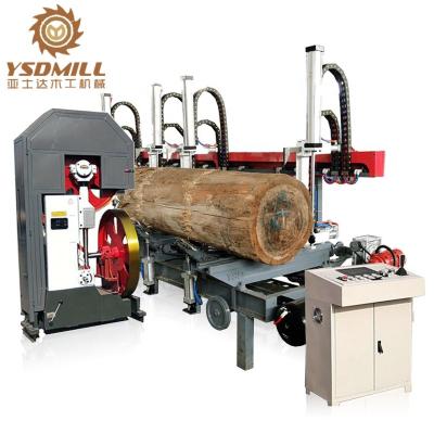 China Automatic vertical bandsaw sawmill log carriage wood sawmill machine for sale