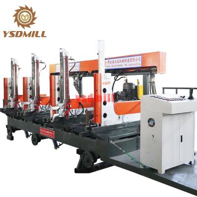 China Sawmill log carriage chain saw wood cutting automatic vertical band saw wood machine for sale