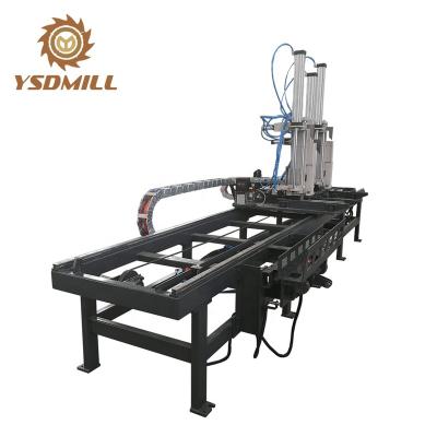 China Thin kerf blade round wood sawing bandsaw machine for sale