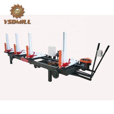 China Semi Automatic Lumber Cutting Wood Band Saw Carriage for sale