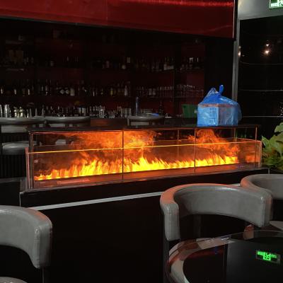 China New Design Hotel Electric Fireplace Furniture Europe 3d Luxury Fire Place for sale