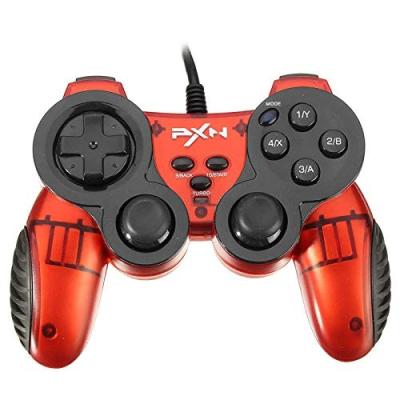 China VIBRATION MOTOR PXN-2901 Wired PC USB Game Controller for PCAndroid /TV/ PS3/Steam, PC Game Controller for sale