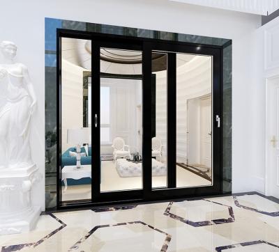 Chine Interior Noiseless Aluminium Sliding Doors Partition Electric Aluminium Lifting  NAIFU à vendre