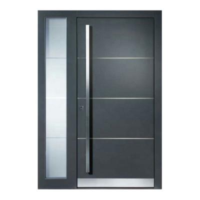 China Windproof House Entry Door Aluminum Frame Panel Bulletproof Security Doors Te koop