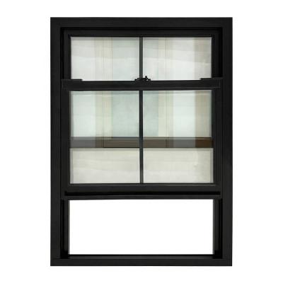 Китай Grill Design Vertical Sliding Windows American style Sash Hung Aluminium Window продается