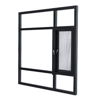 Κίνα Double Glass Swing Open Windows Hurricane Proof Impact Resistant Swing Aluminium  NAIFU προς πώληση