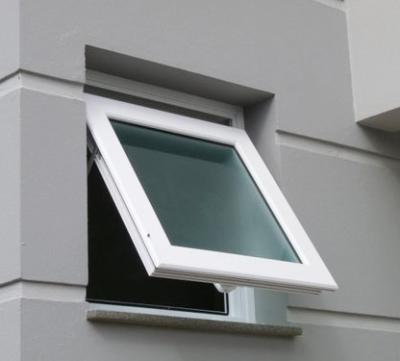 Китай NAIFU Plastic Steel Steel Casement Window Mirror Glass Vinyl Awning Hurricane Proof Impact продается