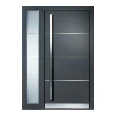 Chine Windproof House Entry Door Aluminum Frame Panel Bulletproof Security Doors à vendre