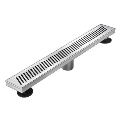 China V Design Makes Quick Drain Shower Channel Linear Floor Drain Channel Invisible Shower Drain for sale