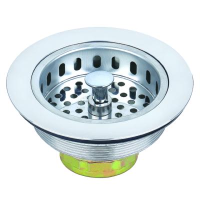 China Safety Rolled Edge cUPC Kitchen Mesh Stainless Steel Sink Basin Catch Strainer Drainer 4.5 Inch Tainless Steel Kitchen Sink Strainer for sale