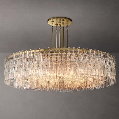 China Modern Decorative Chandeliers Indoor Ceiling Lights Luxury Crystal Modern Led Wall Decor Lights Indoor Round Chandelier For Kitchen for sale