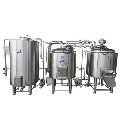 China Turnkey Brewery Equipment Hotels Electric Stainless Steel Craft Beer Heating 5bbl Beer Brewery Equipment Brewing System for sale