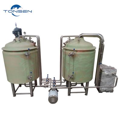 China 200L Hotels Brewery Plant Beer System for sale