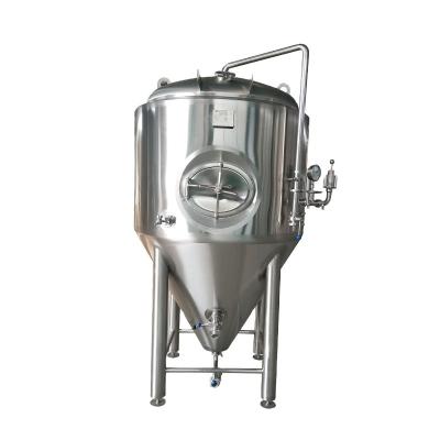 China Hotels Tonsen Stainless Steel High Pressure Conical Barrel Beer Fermentation Fermenter For Wine And Cerveza for sale