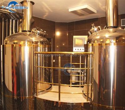 China food & Complete Beverage Plant 1500L Brewing Machine Beer Production Line for sale