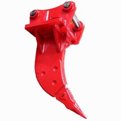 China Strong Excavator Rock Tooth Excavator Ripper Bucket With Hose for sale