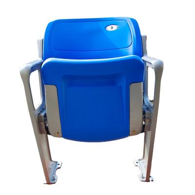 China Sports Brand New Entertainment Seating Bench Price With Back Support Telescopic Retractable Stadium Seat for sale