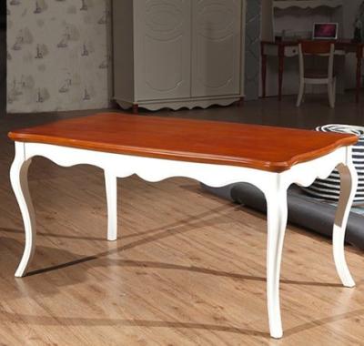 China Concise Dining Room Furniture Wood Dining Table for sale