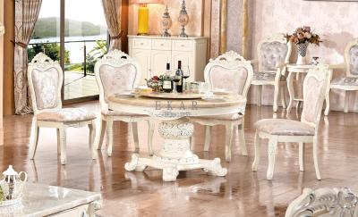 China Latest dining table designs marble dining table prices for sale