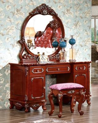 China New design wooden dressing table with drawers for sale