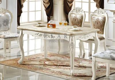 China dining room furniture wooden square dining table for sale