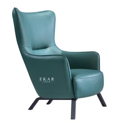 China High Back Armchair Modern Leather or Fabric Leisure Chair for sale