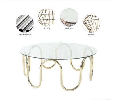 China european style home goods fancy metal leg coffee table for sale