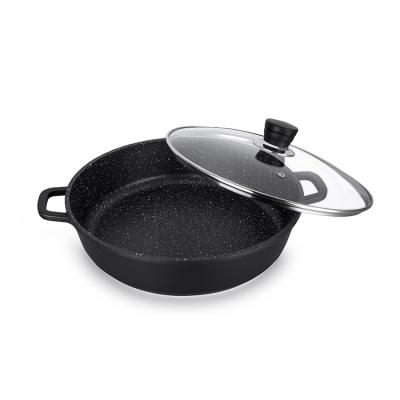 China Factory Wholesale Viable Non Stick Egg Ceramic Coating Frying Pan for sale